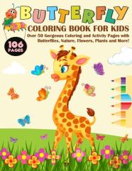 Butterfly Coloring Book For Kids