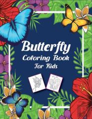 Butterfly Coloring Book For Kids