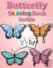 Butterfly Coloring Book For Kids