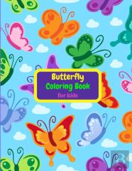 Butterfly Coloring Book For Kids