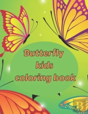 Butterfly Kids Coloring Book