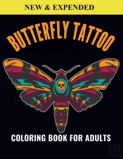 Bertrand.pt - Butterfly Tattoo Coloring Book For Adults