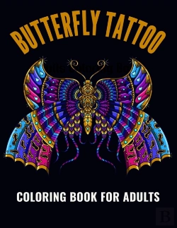Bertrand.pt - Butterfly Tattoo Coloring Book For Adults