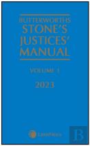Butterworths Stone'S Justices' Manual 2023