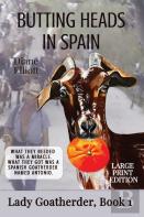 Butting Heads In Spain - Large Print