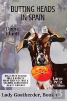 Butting Heads In Spain - Large Print