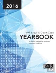 Bvr Legal & Court Case Yearbook 2016