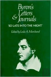 Byrons Letters & Journals - So Late Into The Night 1816-1817 V 5 (Cobe)