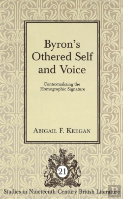 Bertrand.pt - Byron'S Othered Self And Voice
