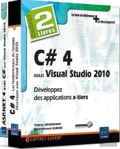 C# 4 Sous Visual Studio 2010 - Coffret De 2 Livres : Developpez Des Applications X-Tiers