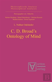 C. D. Broad'S Ontology Of Mind