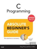 C Programming Absolute Beginner'S Guide
