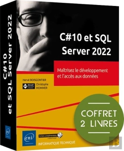 Bertrand.pt - C#10 Et Sql Server 2022 - Coffret 2 Livres : Maîtrisez Le Développement Et L'Accès Aux Données : Coffret 2 Livres : Maîtrisez Le Développement Et L'Accès Aux Données