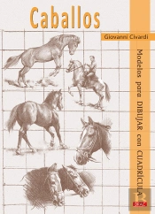 Caballos. Modelos Para Dibujar Con Cuadrícula