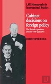 Cabinet Decisions On Foreign Policy