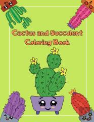 Cactus And Succulent Coloring Book