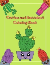 Cactus And Succulent Coloring Book