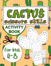 Cactus Scissors Skills Book For Kids 4-8