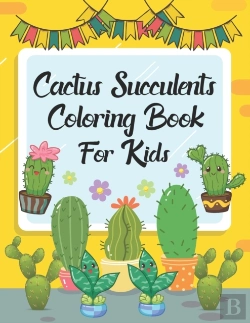 Bertrand.pt - Cactus Succulents Coloring Book For Kids