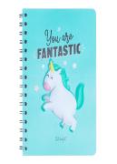 Caderno A5 3D Unicorn - Notebook