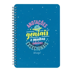 Bertrand.pt - Caderno A5 - Anotações Geniais e Muitas Ideas Excecionais