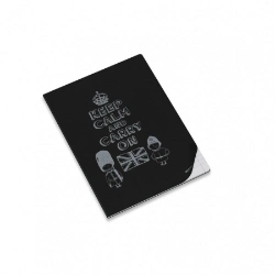 Bertrand.pt - Caderno Agrafado A4 Quadriculado - Clever Silver