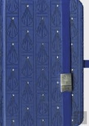 Caderno Cool & Chic Art Deco 1 Azul Marinho