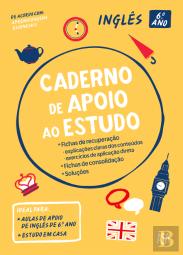 Caderno de apoio ao estudo - Inglês  6.º ano