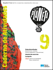 Caderno de Atividades/Caderno de Investigação - PLANETA - Geografia - 9.º Ano