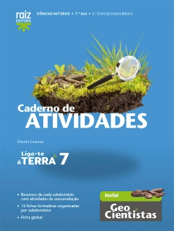 Bertrand.pt - Caderno de atividades / Geocientistas - Liga-te à Terra 7 - Ciências Naturais - 7.º ano