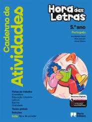 Caderno de Atividades/Hora de estudar - Hora das Letras - Português - 5.º Ano