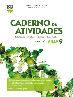 Bertrand.pt - Caderno de atividades - Liga-te à Vida 9 - Ciências Naturais - 9.º ano