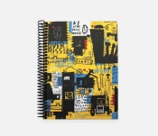 Caderno Espiral A5 Pautado Street Art 2