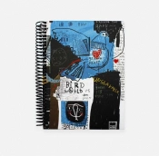 Caderno Espiral A5 Pautado Street Art