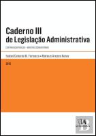 Caderno III de Legislação Administrativa
