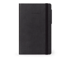 Bertrand.pt - Caderno Liso Médio com Elástico - Preto