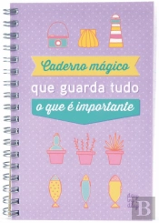 Caderno mágico que guarda tudo o que é importante