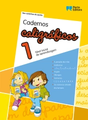 Cadernos Caligráficos 1 - Nível inicial de aprendizagem