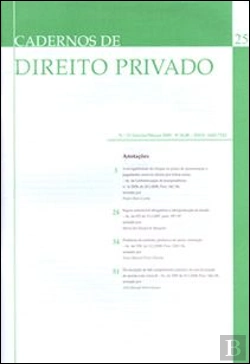 Bertrand.pt - Cadernos de Direito Privado N.º 25