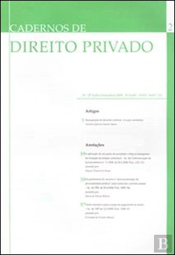 Bertrand.pt - Cadernos de Direito Privado N.º 27