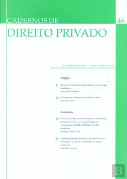 Bertrand.pt - Cadernos de Direito Privado Nº 46