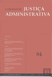 Cadernos de Justiça Administrativa 84
