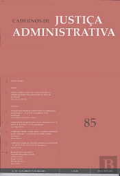 Cadernos de Justiça Administrativa 85