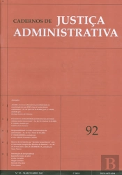 Cadernos de Justiça Administrativa N.º 92