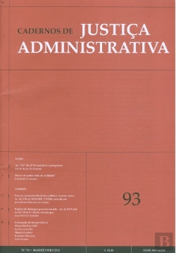 Bertrand.pt - Cadernos de Justiça Administrativa N.º 93