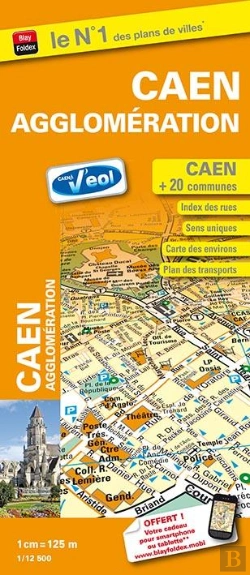 Bertrand.pt - Caen Agglomeration (14) - Plan De Ville - 1/12500