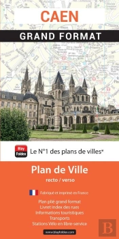Caen : Grand Format : Plan De Ville (Édition 2026)