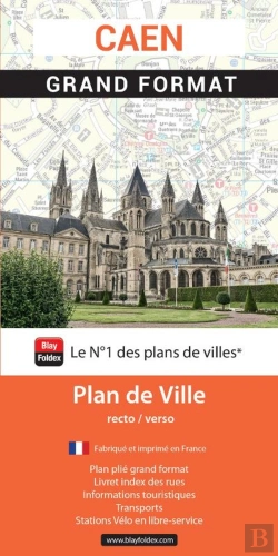 Bertrand.pt - Caen : Grand Format : Plan De Ville (Édition 2026)