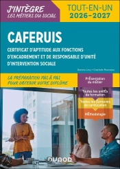 Caferuis : Certificat D'Aptitude Aux Fonctions D'Encadrement Et De Responsable D'Unité D'Intervention Sociale ; Tout-En-Un (Édition 2026/2027)
