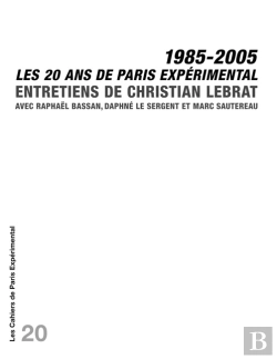 Bertrand.pt - Cahier 20-20 Ans De Paris Expérimental